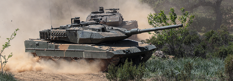 Indra y Rheinmetall extienden su exitosa cooperación en el Sistema de Combate del Leopard 2E con un nuevo MOU