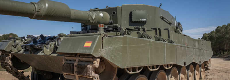 Indra successfully tests its NEMUS active radar on Leopard battle tanks
