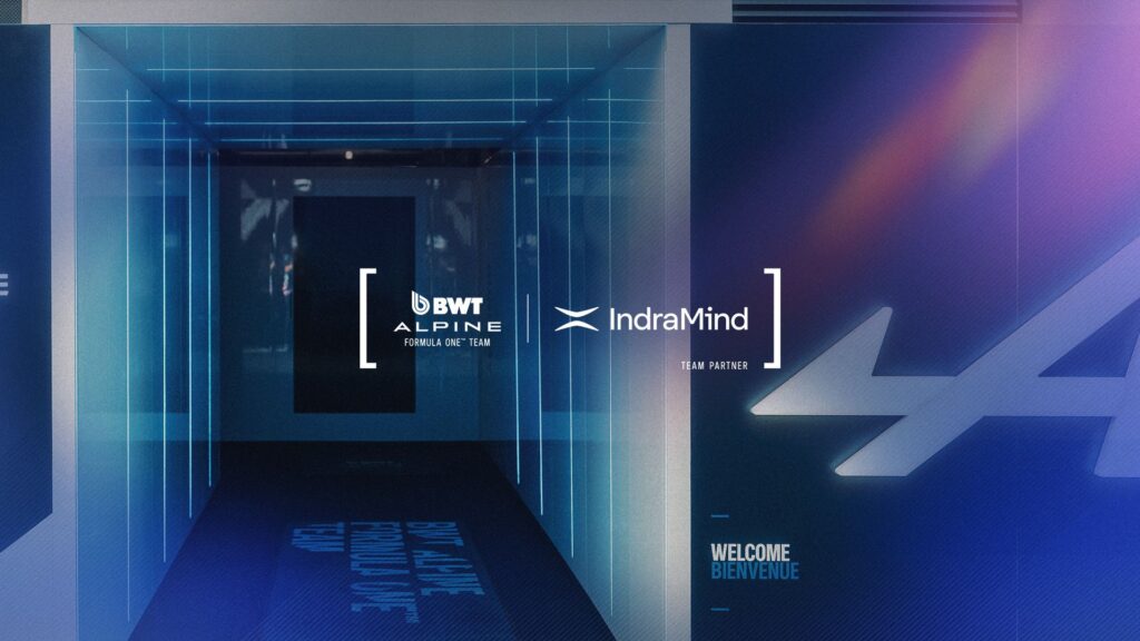 Indra Group signs a technological collaboration agreement with BWT Alpine Formula One Team