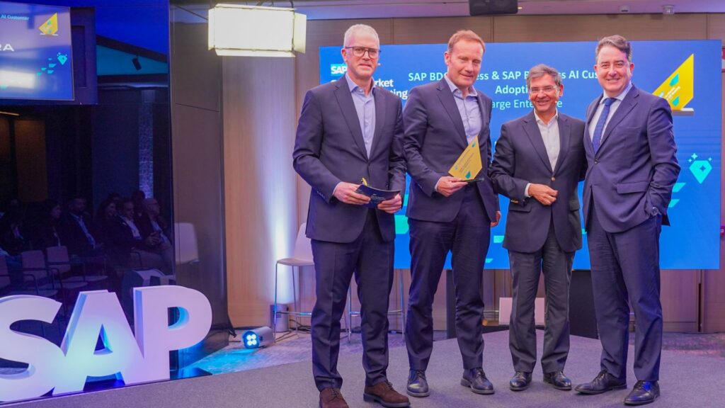 Indra Group receives global recognition for leading the implementation and scaling of Artificial Intelligence through SAP solutions for large enterprises